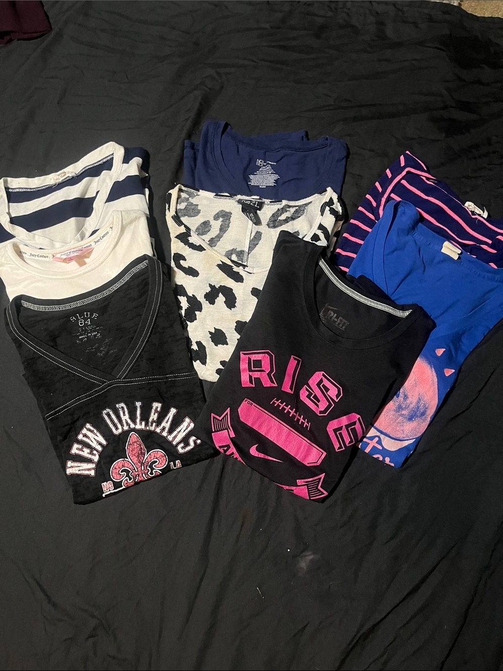 Lot of 8 tees women’s sizes M/L